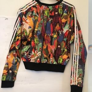 Adidas sweater (tropical birds)